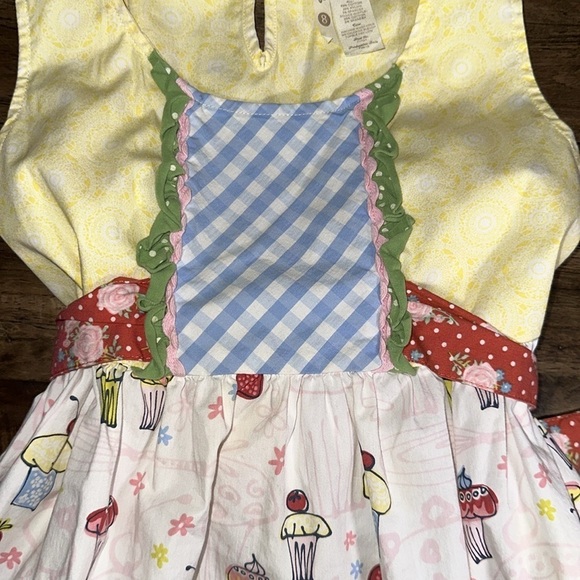 Matilda Jane MJ Take The Cake Top Dress Girls Size 8 - Picture 5 of 17